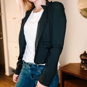 Women’s Cut Black Blazer